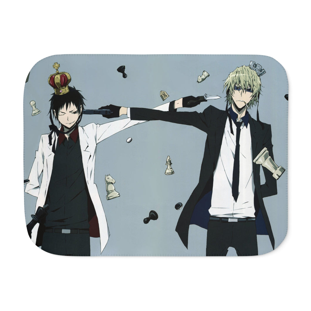 Durarara!! Izaya Orihara, Shizuo Heiwajima Sherpa Blanket
