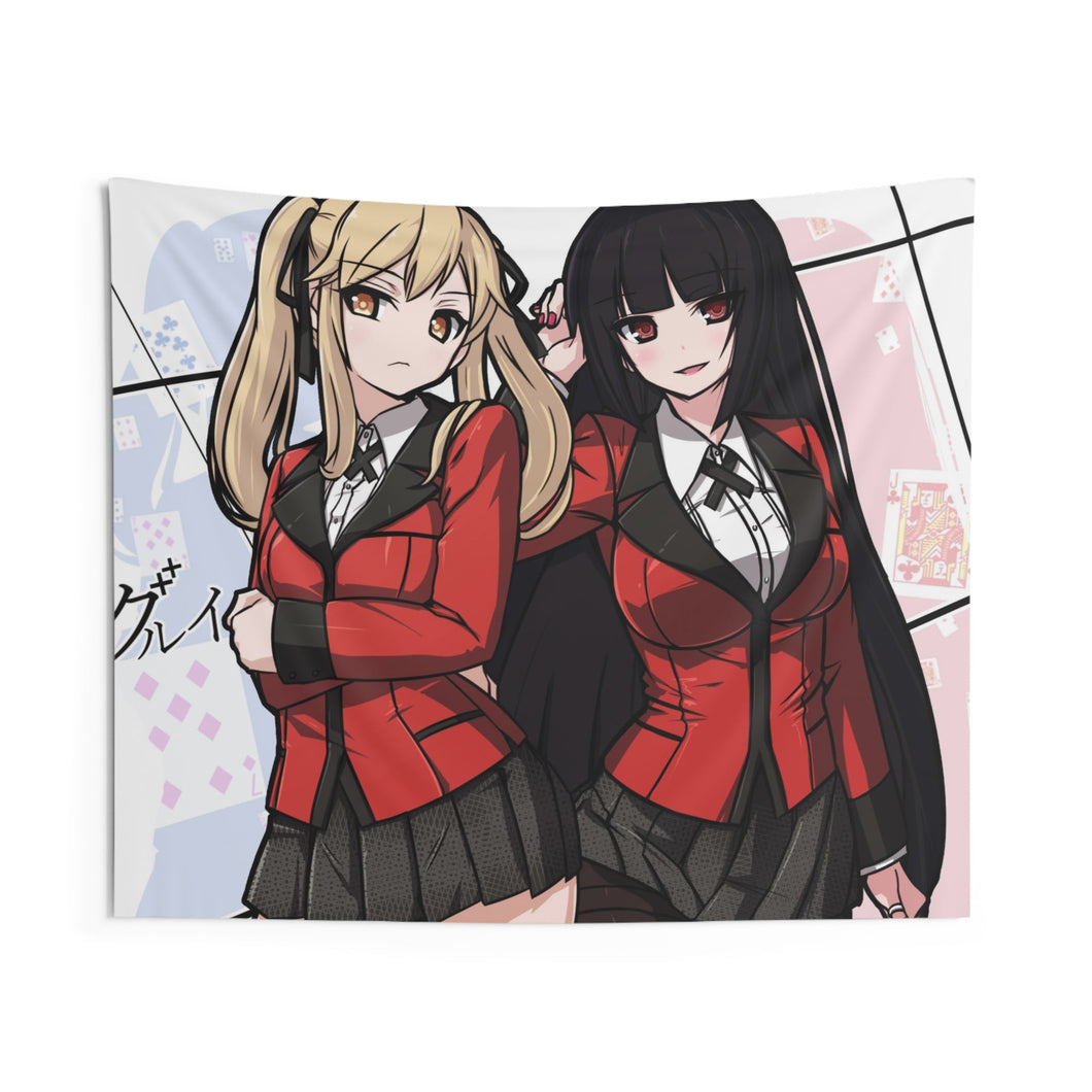 Kakegurui Yumeko Jabami, Mary Saotome Indoor Wall Tapestry