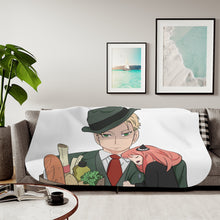 Load image into Gallery viewer, Anime Spy x Family Sherpa Blanket
