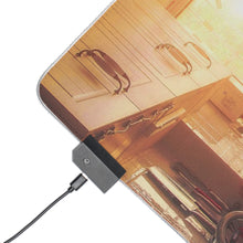 Load image into Gallery viewer, Good Morning, It's time for breakfast! RGB LED Mouse Pad (Desk Mat)
