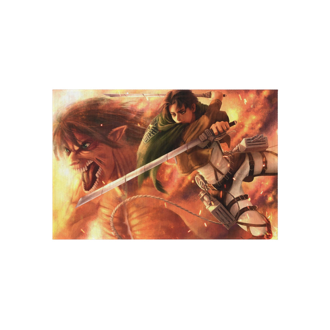 Anime Attack On Titan Rug