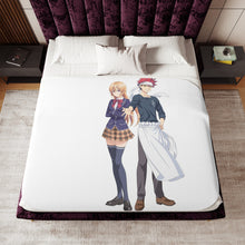 Load image into Gallery viewer, Food Wars: Shokugeki No Soma Sherpa Blanket
