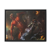 Load image into Gallery viewer, Anime Attack On Titan Canvas Framed Art Print
