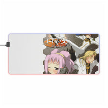 Load image into Gallery viewer, Code Geass Suzaku Kururugi RGB LED Mouse Pad (Desk Mat)
