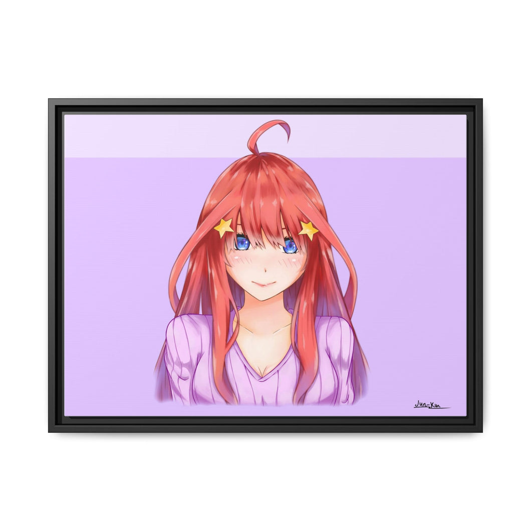 Itsuki Nakano Canvas Framed Art Print