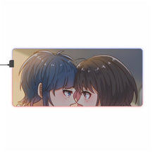 Load image into Gallery viewer, To Become a Real Heroine! The Unpopular Girl and the Secret Task RGB LED Mouse Pad (Desk Mat)
