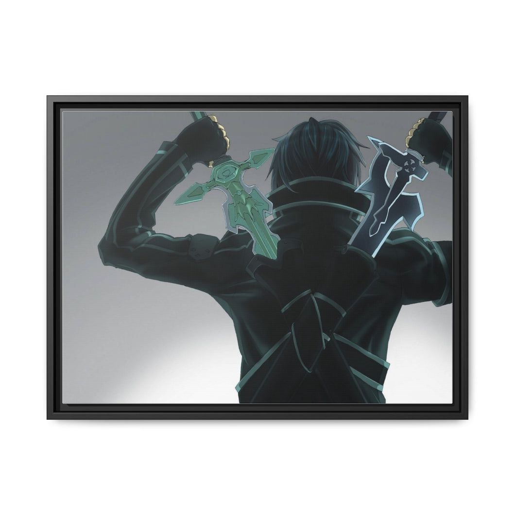 Sword Art Online Canvas Framed Art Print