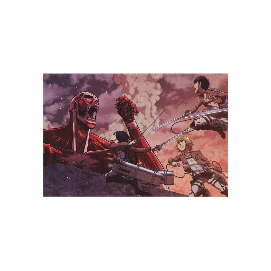 Anime Attack On Titan Rug