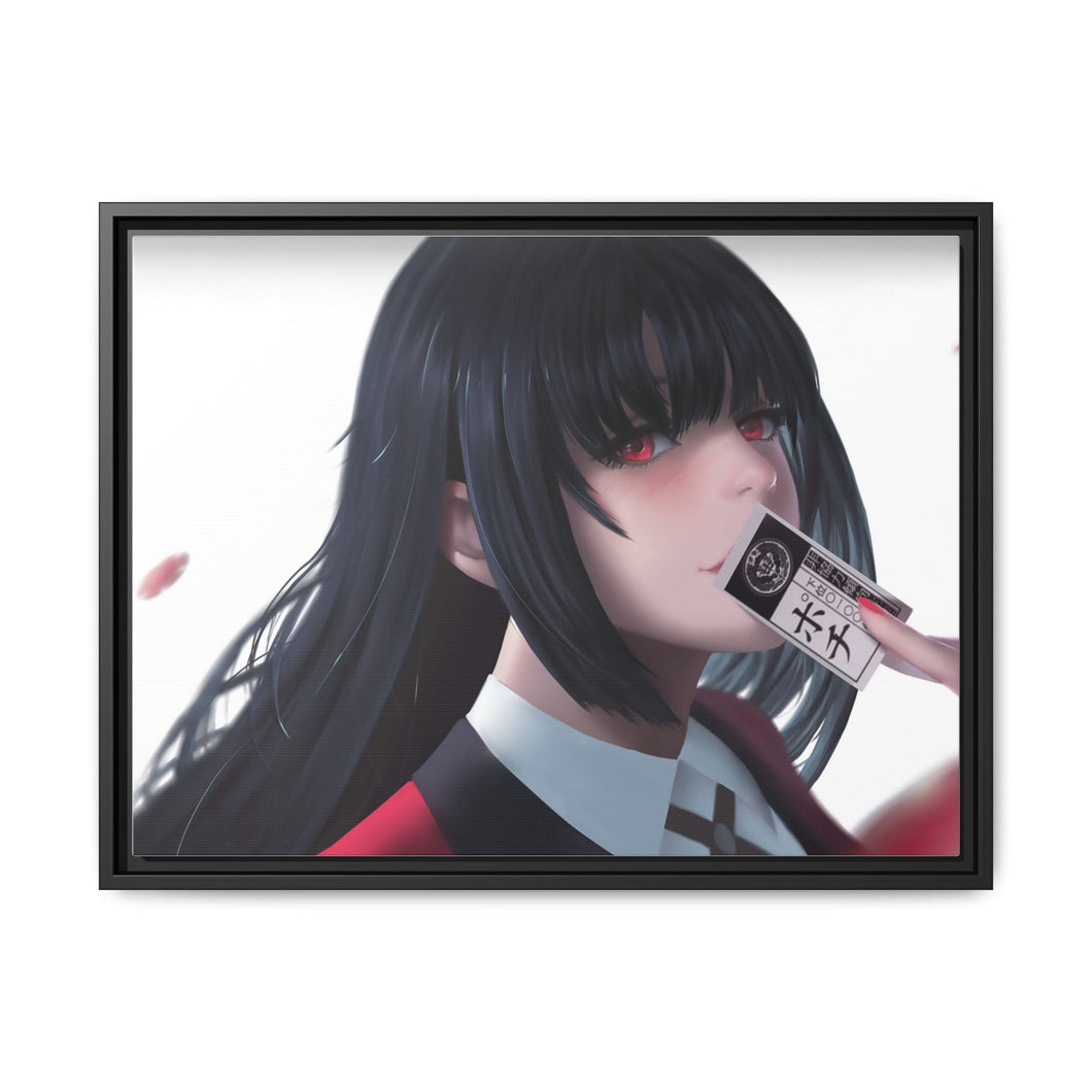 Kakegurui Yumeko Jabami Canvas Framed Art Print