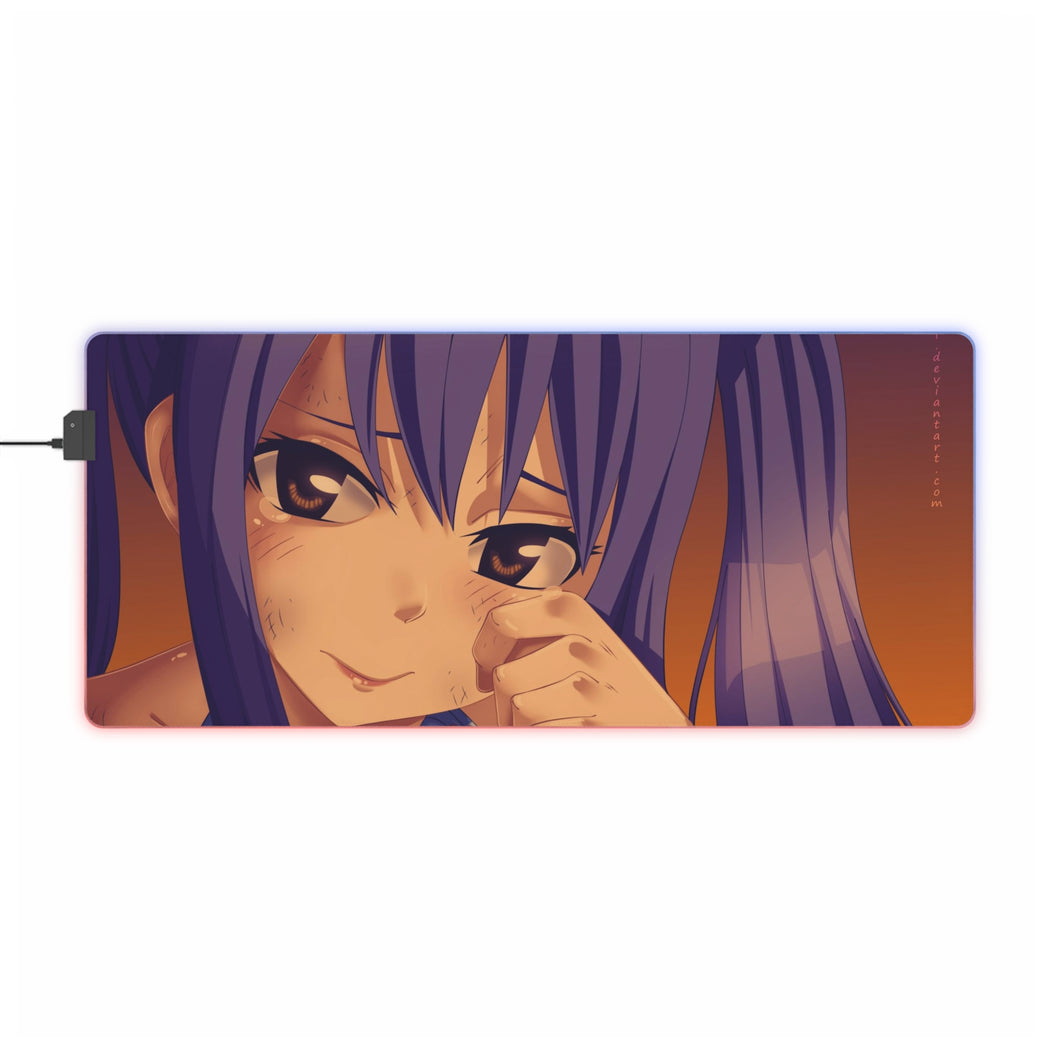 Fairy Tail Wendy Marvell RGB LED Mouse Pad (Desk Mat)