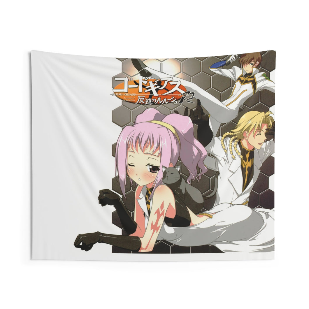 Code Geass Suzaku Kururugi Indoor Wall Tapestry