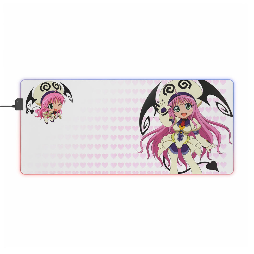 To Love-Ru RGB LED Mouse Pad (Desk Mat)