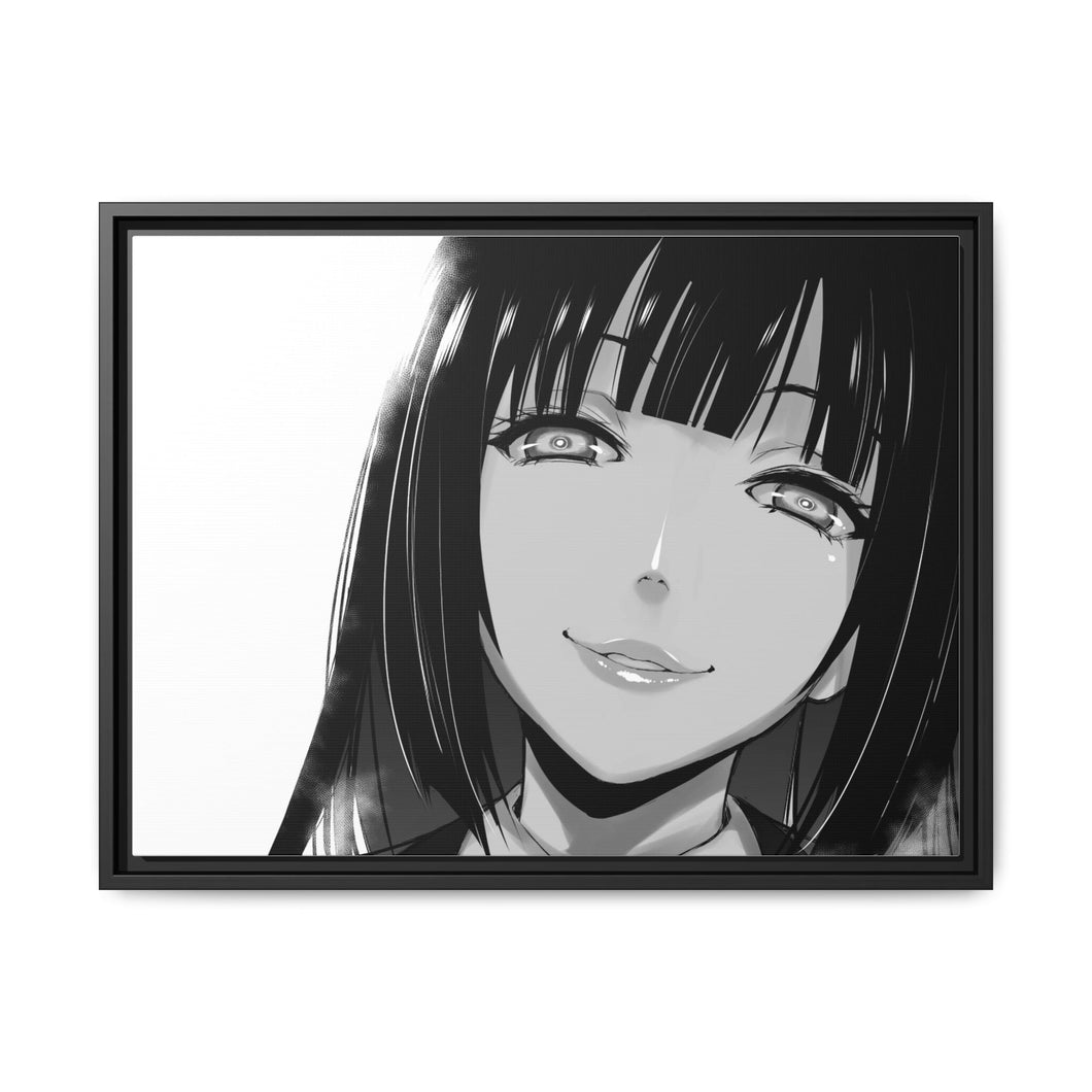 Anime Kakegurui Canvas Framed Art Print