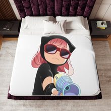 Load image into Gallery viewer, Anime Spy x Family Sherpa Blanket
