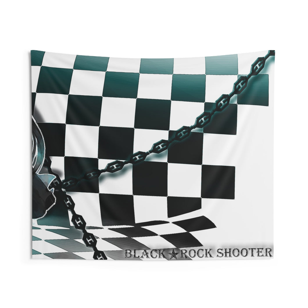 Black Rock Shooter Indoor Wall Tapestry