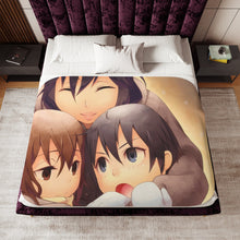 Load image into Gallery viewer, Anime ERASED Sherpa Blanket
