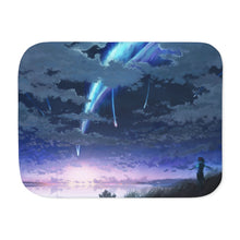 Load image into Gallery viewer, Anime Your Name. Sherpa Blanket
