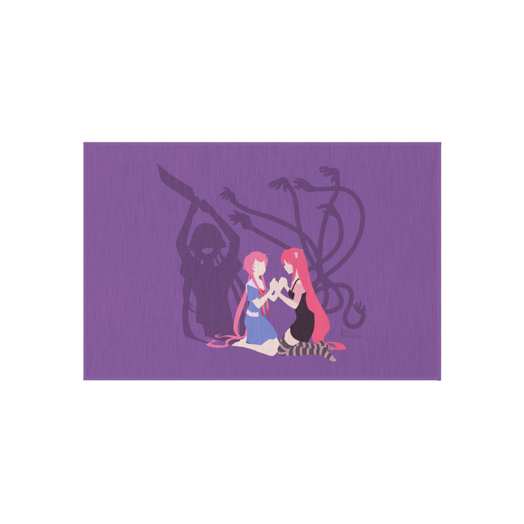 Mirai Nikki Yuno Gasai Rug