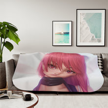 Load image into Gallery viewer, Anime Elfen Lied Sherpa Blanket
