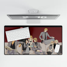 Load image into Gallery viewer, Anime Tiger &amp; Bunnyr Mouse Pad (Desk Mat)
