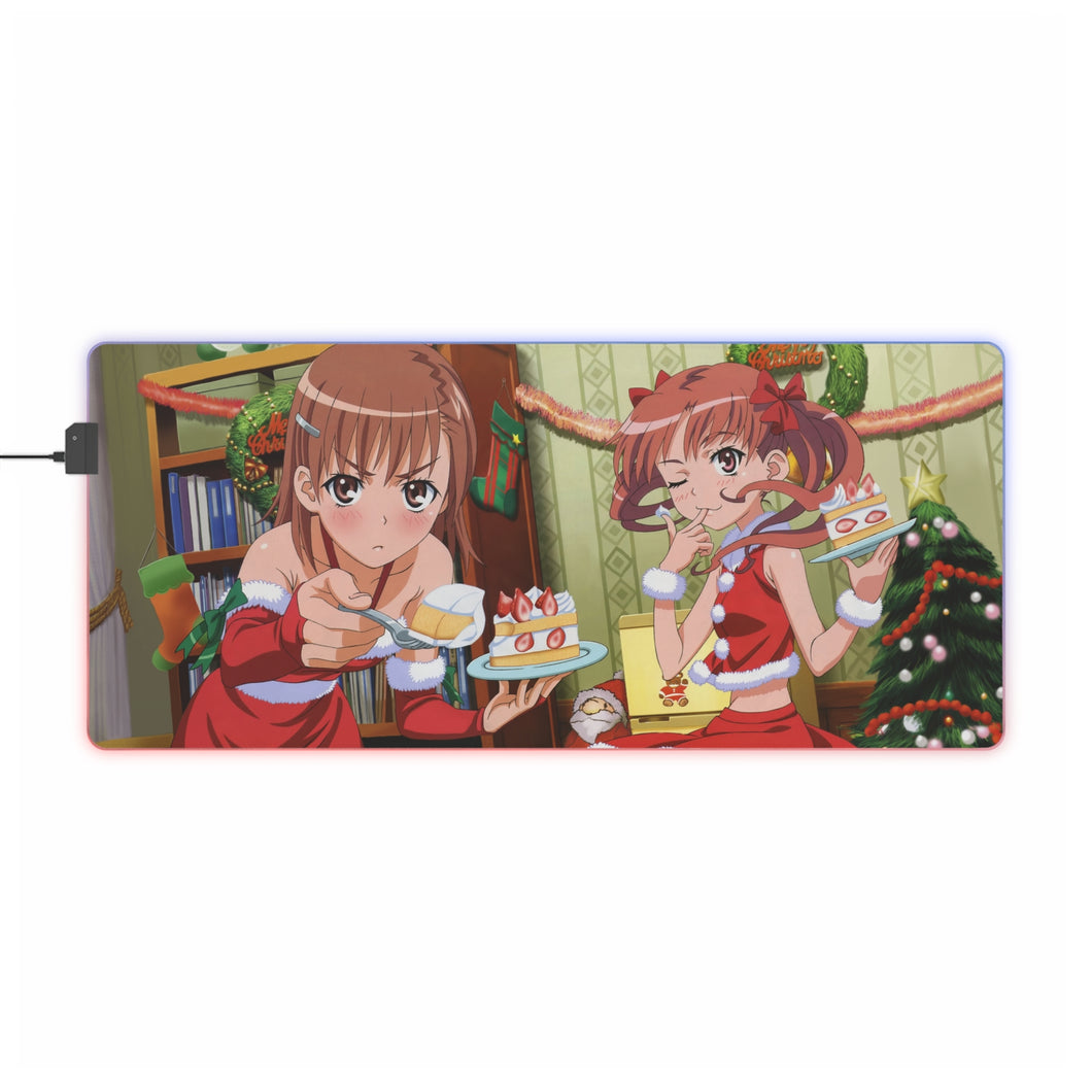 A Certain Scientific Railgun RGB LED Mouse Pad (Desk Mat)