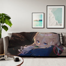 Load image into Gallery viewer, Violet Evergarden Violet Evergarden Sherpa Blanket
