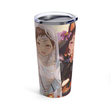 Load image into Gallery viewer, Hyouka Eru Chitanda, Satoshi Fukube, Mayaka Ibara Tumbler 20oz
