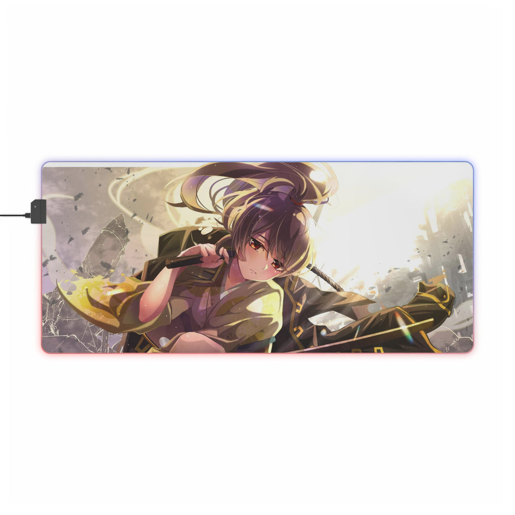 Okita Sougo RGB LED Mouse Pad (Desk Mat)