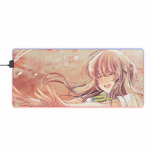Load image into Gallery viewer, Bloom into You RGB LED Mouse Pad (Desk Mat)
