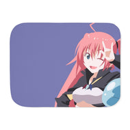 Milim Nava - Tensei Shitara Slime datta ken Minimalist Sherpa Blanket