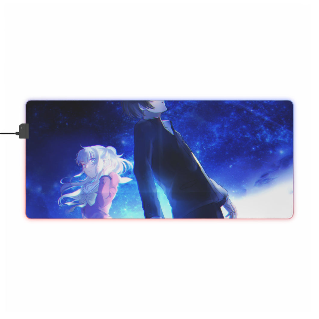 Yū Otosaka and Nao Tomori Together RGB LED Mouse Pad (Desk Mat)