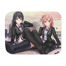 Load image into Gallery viewer, Anime My Teen Romantic Comedy SNAFU Sherpa Blanket

