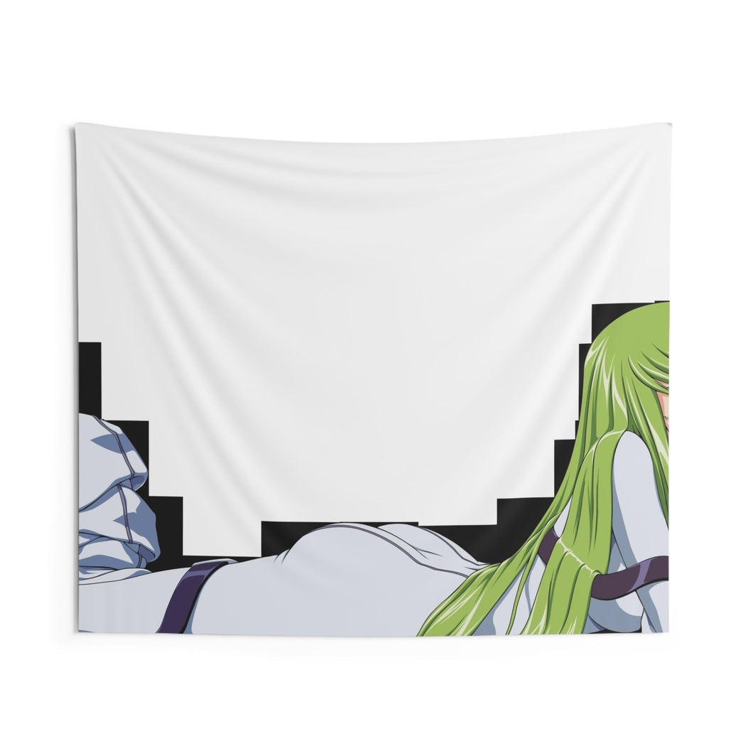 C.C. (Code Geass) Indoor Wall Tapestry