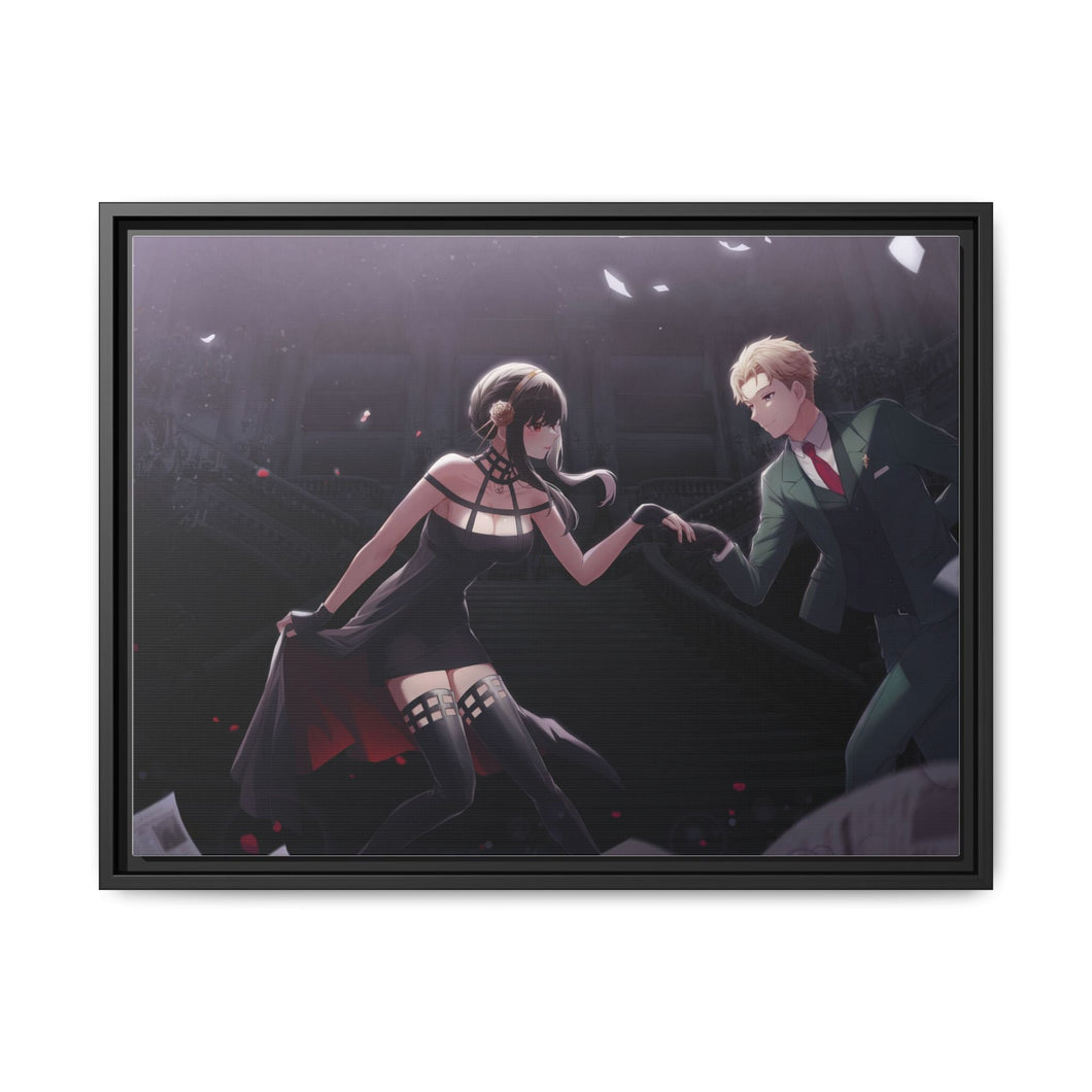 Anime Spy x Family Canvas Framed Art Print