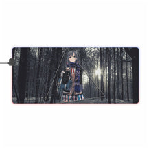 Load image into Gallery viewer, Yukino Yukinoshita RGB LED Mouse Pad (Desk Mat)
