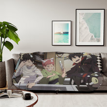 Load image into Gallery viewer, Ao No Exorcist Sherpa Blanket
