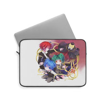 Load image into Gallery viewer, Assassination Classroom Koro-sensei, Karma Akabane, Nagisa Shiota, Kaede Kayano Laptop Sleeve
