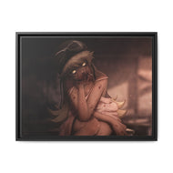 Anime Monogatari (Series) Canvas Framed Art Print