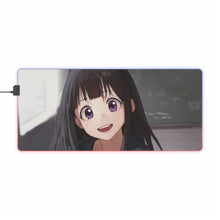 Load image into Gallery viewer, Hyouka Eru Chitanda RGB LED Mouse Pad (Desk Mat)
