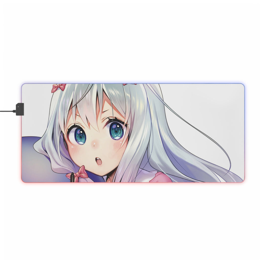 EroManga-Sensei RGB LED Mouse Pad (Desk Mat)