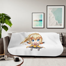 Load image into Gallery viewer, KonoSuba - God’s blessing on this wonderful world!! Sherpa Blanket
