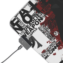 Load image into Gallery viewer, Anime Death Note RGB LED Mouse Pad (Desk Mat)
