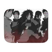Load image into Gallery viewer, Uchiha Clan Sherpa Blanket
