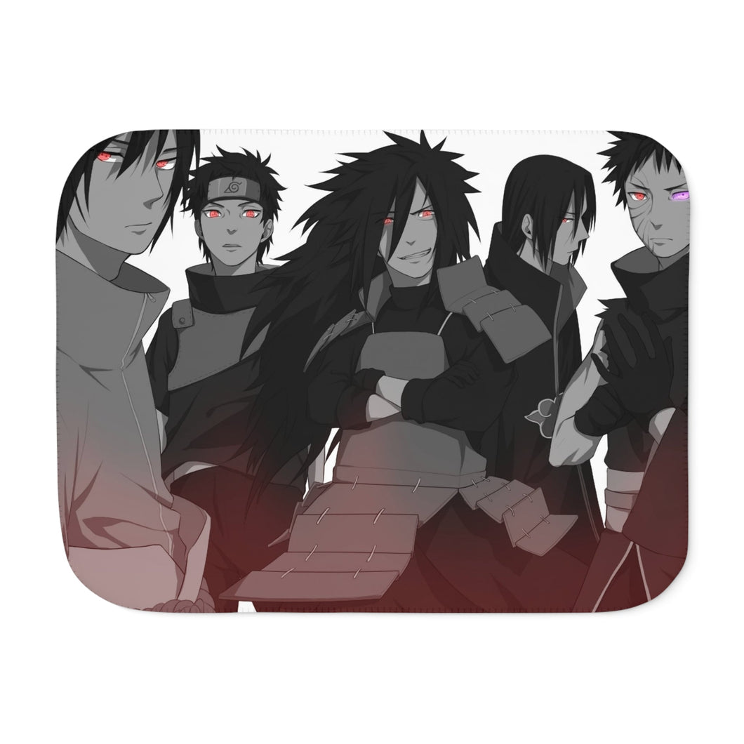 Uchiha Clan Sherpa Blanket