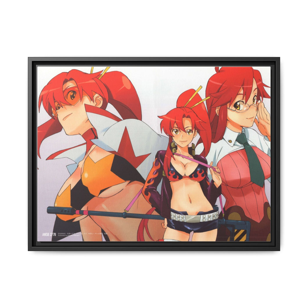 Tengen Toppa Gurren Lagann Canvas Framed Art Print