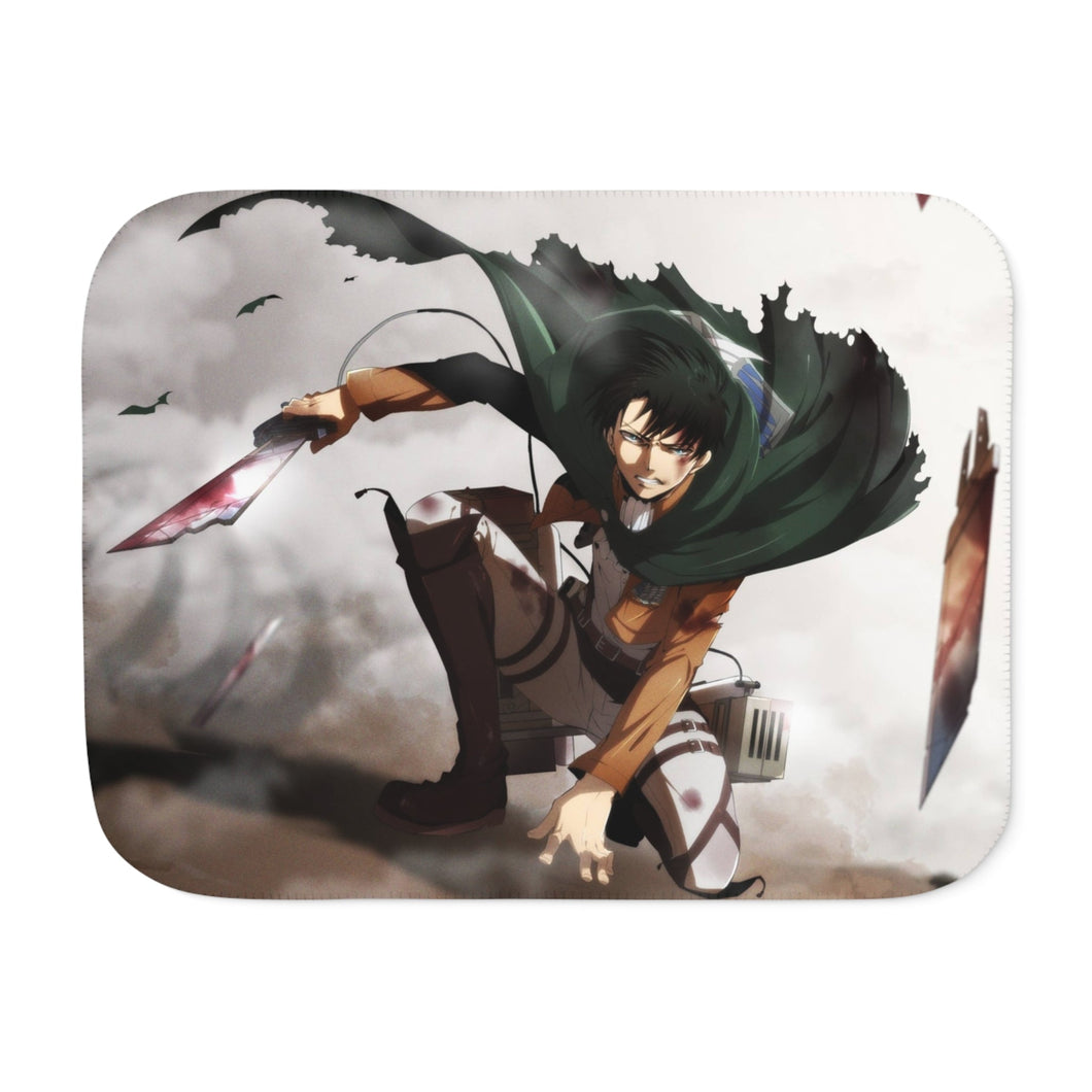Anime Attack On Titan Sherpa Blanket