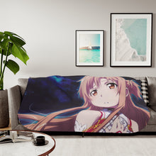 Load image into Gallery viewer, Sword Art Online Asuna Yuuki Sherpa Blanket
