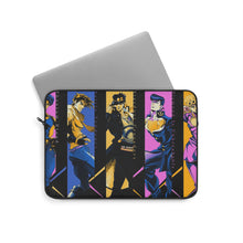 Load image into Gallery viewer, Giorno Giovanna Joseph Joestar Jotaro Kujo Josuke Higashikata and Jonathan Joestar Laptop Sleeve
