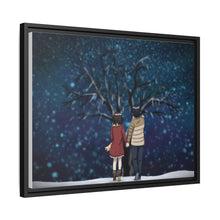 Load image into Gallery viewer, Anime ERASED Canvas Framed Art Print
