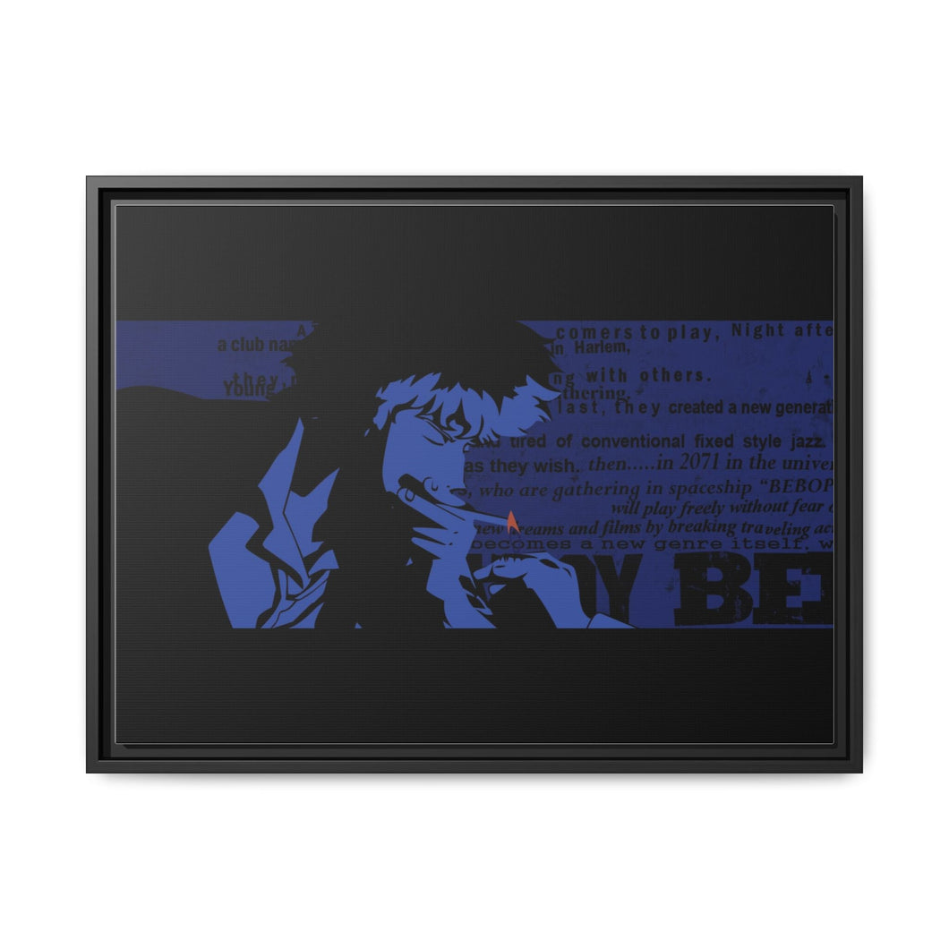 Anime Cowboy Bebopr Canvas Framed Art Print